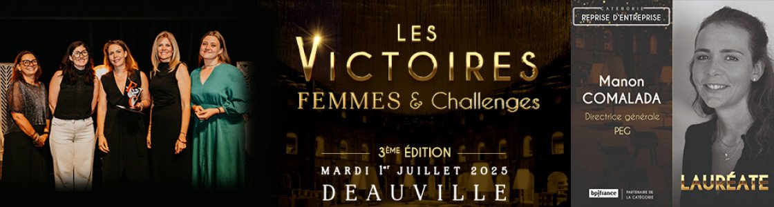 🏆 Victoire pour PEG et Colas Normand aux Victoires Femmes & Challenges 2025