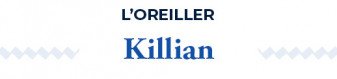 Oreiller moelleux en coton et lyocell | Killian