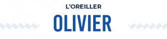 Oreiller moelleux Olivier