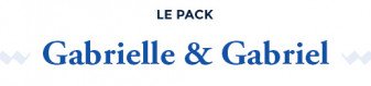 Pack Couette chaude et oreillers | Gabrielle & Gabriel
