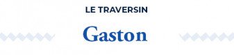 Traversin plat mi-ferme Gaston
