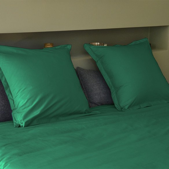 Parure de lit  percale de coton bio