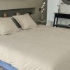 Parure de lit  percale de coton bio