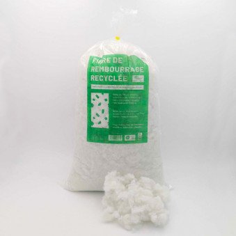 Fibre de rembourrage recyclée