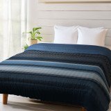 Couette Géo Bleu