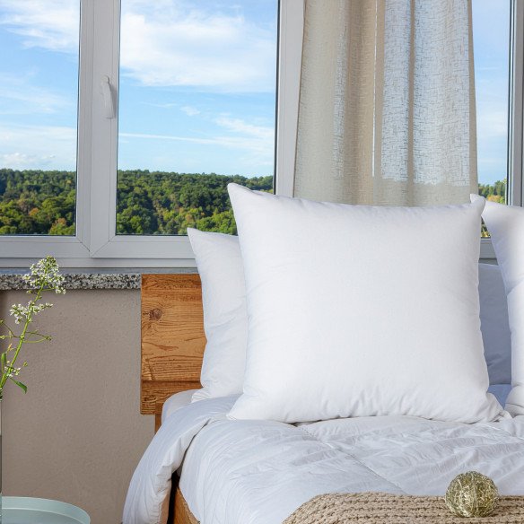 Lot d'oreillers moelleux anti-acariens et microbiens | Jean Baptiste