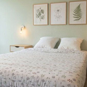 Couette légère motifs Fleurs de printemps | Léontine